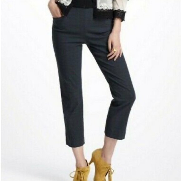 Corey Lynn Calter Sparkle Stretch Cotton Pants - Picture 1 of 3